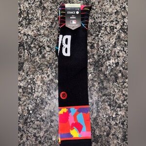 Stance Black Baltimore Orioles 2023 City Connect Over the Calf Socks Men's 9-13